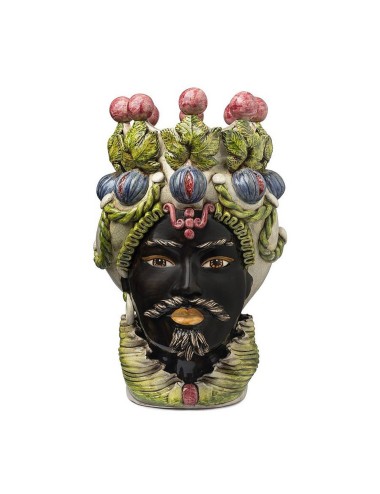 VASE MORO MAN FIG NEW