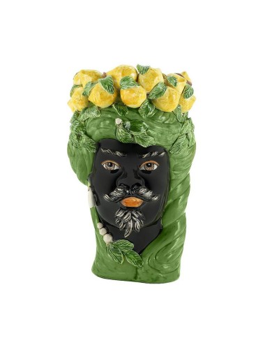 VASE LEMON HEAD MAN