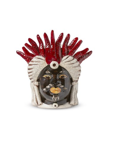 VASE MORO MAN SMALL MEDUSA