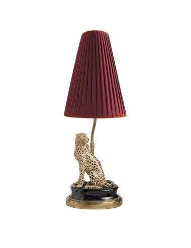 TABLE LAMP CHEETAH ROUND R
