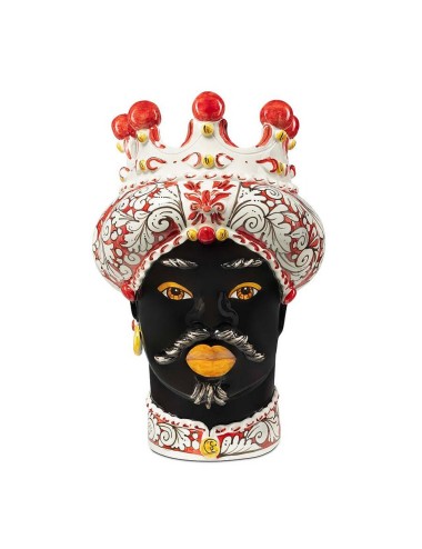 VASE MORO MAN ORNATE