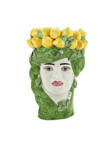 VASE LEMON HEAD LADY