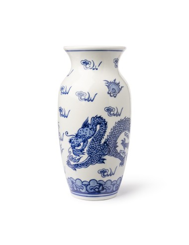 VASE CHINOTZ DRAGON H22 D11,5