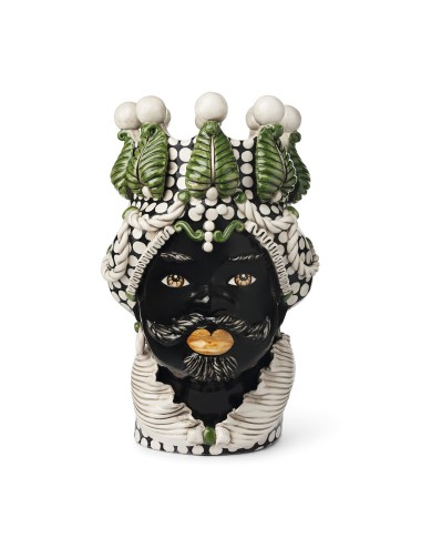 VASE MORO MAN BIG DOTS