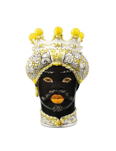 VASE MORO MAN ORNATE