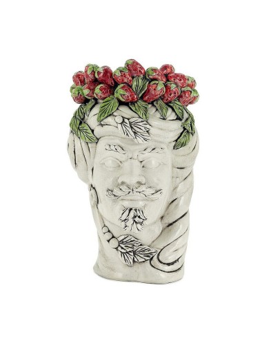 NO FACE HEAD VASE MAN