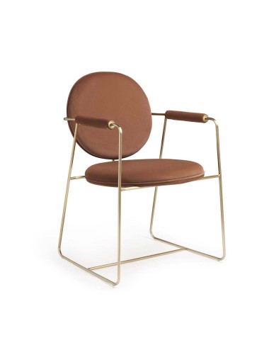 CHAIR JUDY ARMREST VELVET