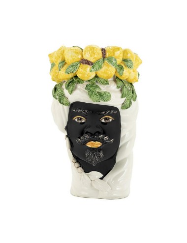VASE LEMON HEAD MAN