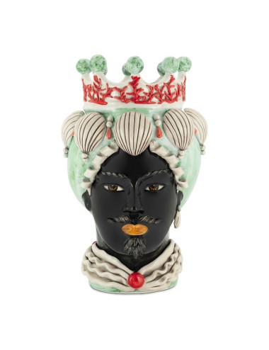 VASE MORO MAN CORAL