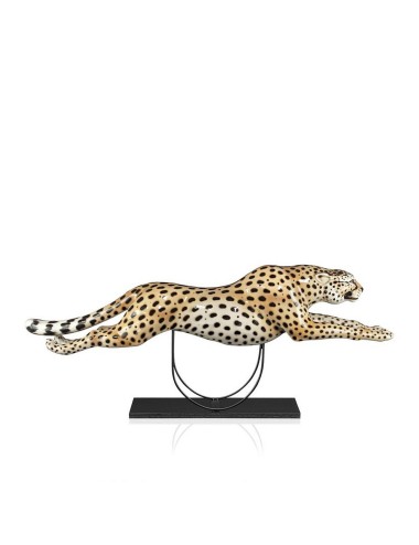 RUNNING CHEETAH WITH BASE